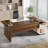 70.5'' L-Shaped Executive Desk with Cabinet