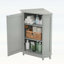 Armoire de rangement d'angle avec tablettes réglables-544832390