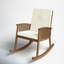 Chaise berçante avec coussins Rashmare-792251954