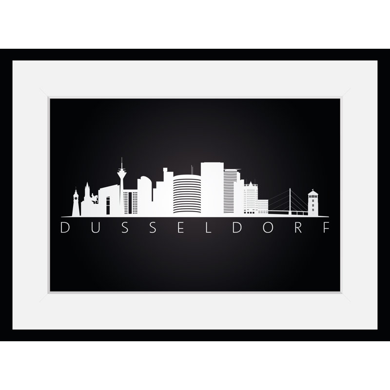 Dasseldorf 1 Piece Single Picture Frame Wall Art