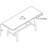 Midtown Solid Wood Breakroom Table-28451714-28451726