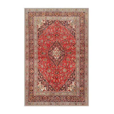 Tapis décoratif orangé oriental avleen