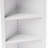 Corner Storage Cabinet With 2 Doors, 5-Tier Metal Cabinet With Adjustable Shelves