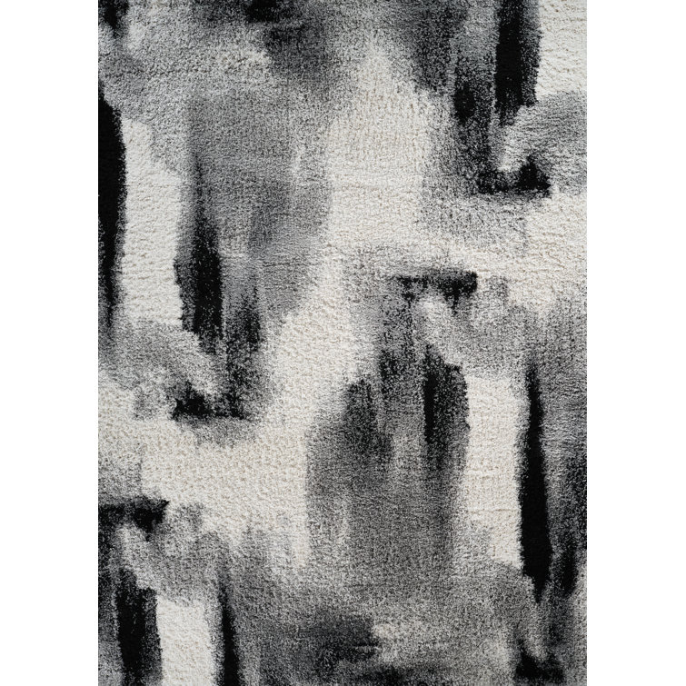 Aizlynn Performance Abstract Indoor Rug
