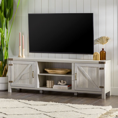 Marckson 70" 2-Barn Door TV Stand for TVs up to 80" by Red Barrel Studio