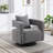 Dangira Upholstered Swivel Barrel Chair-634243271