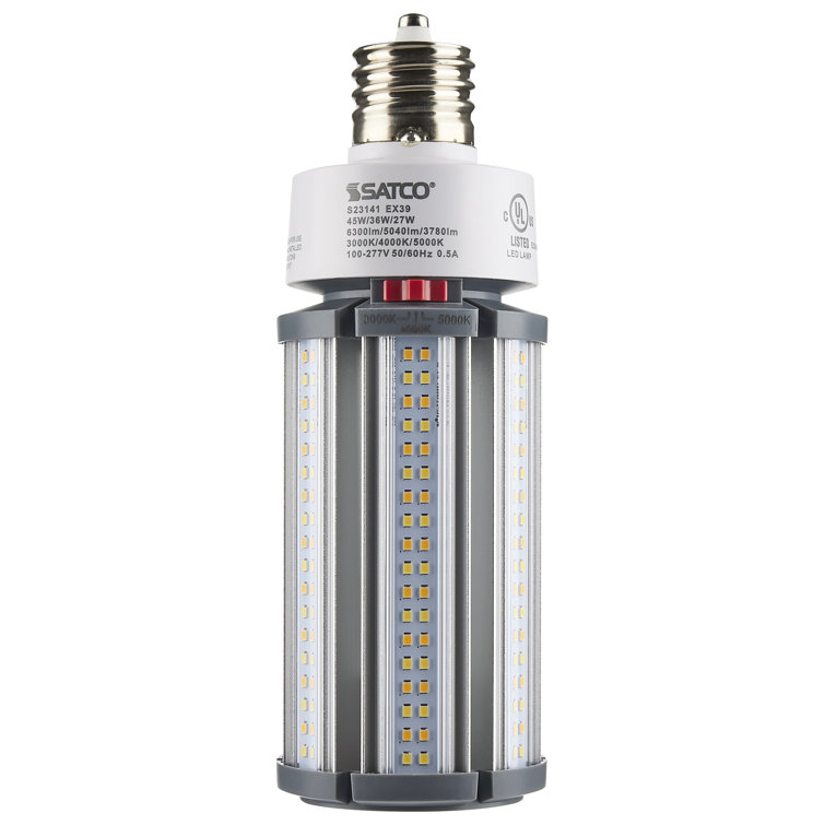 Equivalent Corncob EX39/Extended Mogul Dimmable LED Bulb