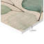 Burchett Vinyl Machine Printed Area Rug-1117073