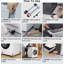 Extendable Appliance Rollers, Heavy-Duty Slider Base with Brakes & Lifter