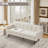 78'' Square Arms Sofa With Ottoman-45835970
