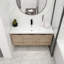 Armoire de salle de bain à fixation flottante avec lavabo-1901428121