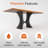 Haru Metal Dining Table Base