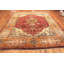 Tapis indien antique à motif animalier