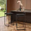 Camberly Upholstered Counter Stool with Metal Frame