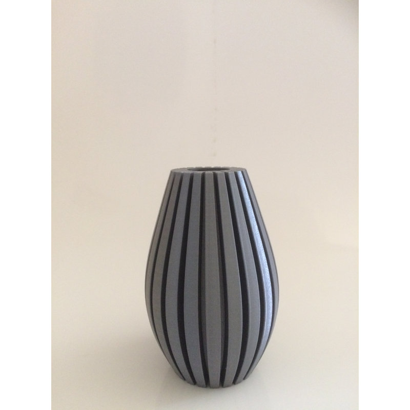 Essel Handmade Table Vase, Grey