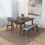 Banc rembourré en tissu-1098355989