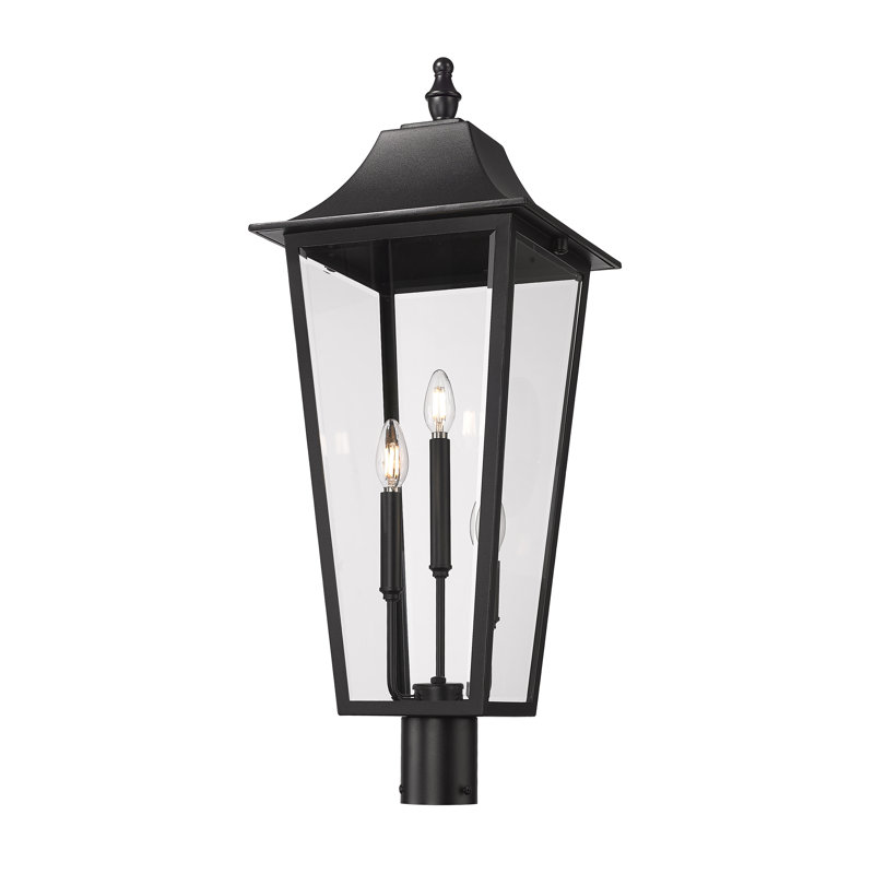 Luminaire d'extérieur 3 lumières Barling, H 31,5 po x l 12 po x P 12 po