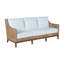 Peninsula 80" Wide Outdoor Wicker Patio Sofa with Cushions-1975453793-1903520139-1890310940