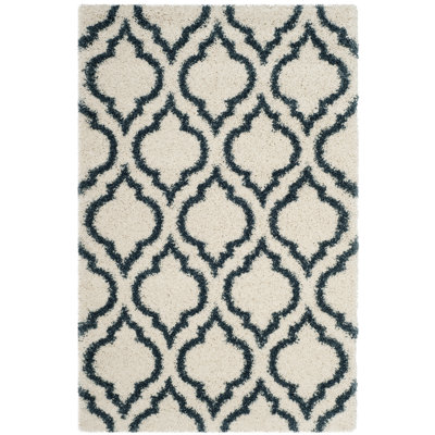 Darrold Hudson Shag Performance Geometric Rug
