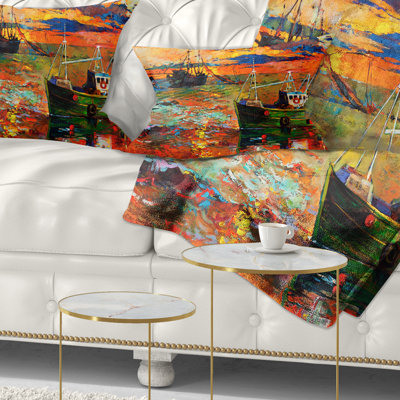 Coussin décoratif coloré «Sea & Shore»
