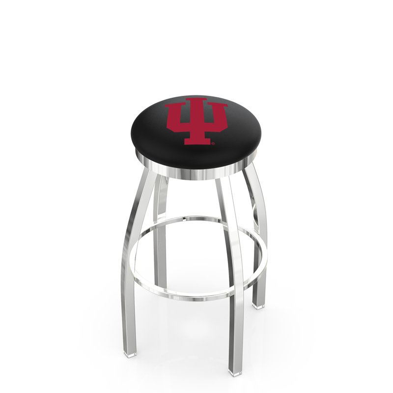 Tabouret tournant 36 "NCAA, Indiana, Chrome
