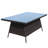 Round Folding Table with Carrying Handle, Heavy Duty Foldable Round Table Indoor Outdoor, 5 Legs Portable Dining Round Table for Parties, Banquets and Events, White