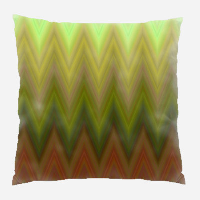 Coussin zig zag