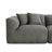 Upholstered Modular Sectional Sofa With Ottoman-863881752
