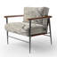 Chaise avec accoudoirs rembourrée Tree-1263912713