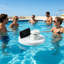 Plateau flottant en mousse EVA avec porte-gobelet pour téléphone-1069518727
