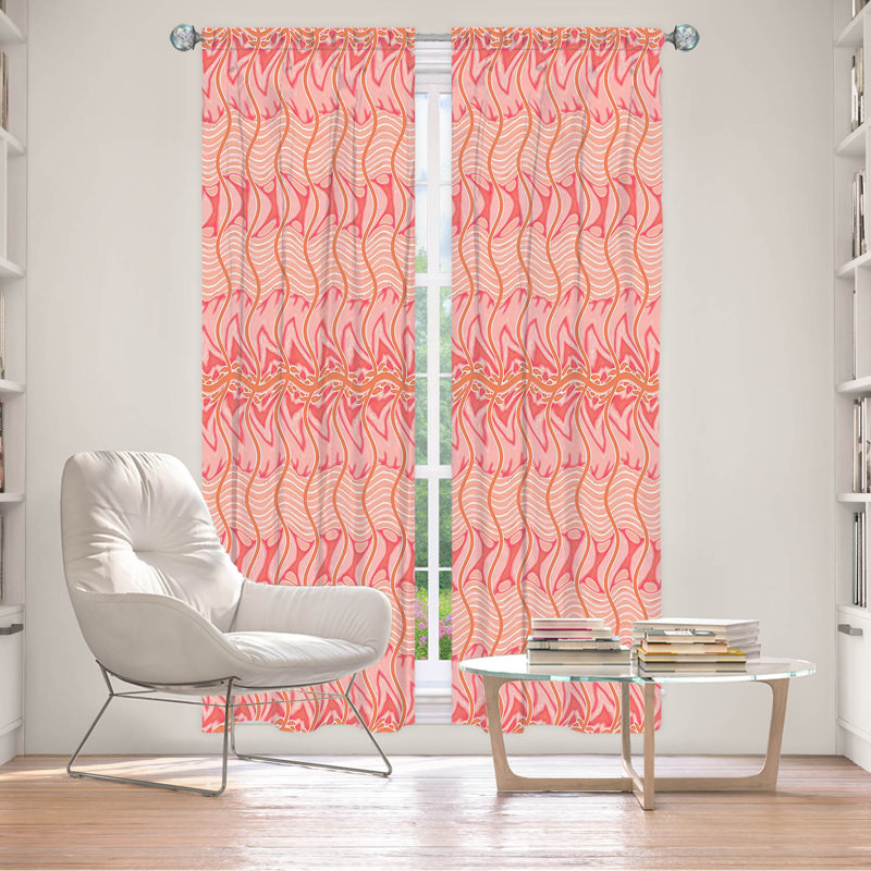 Konover Room Darkening Curtain Pair, 20" W x 61" L
