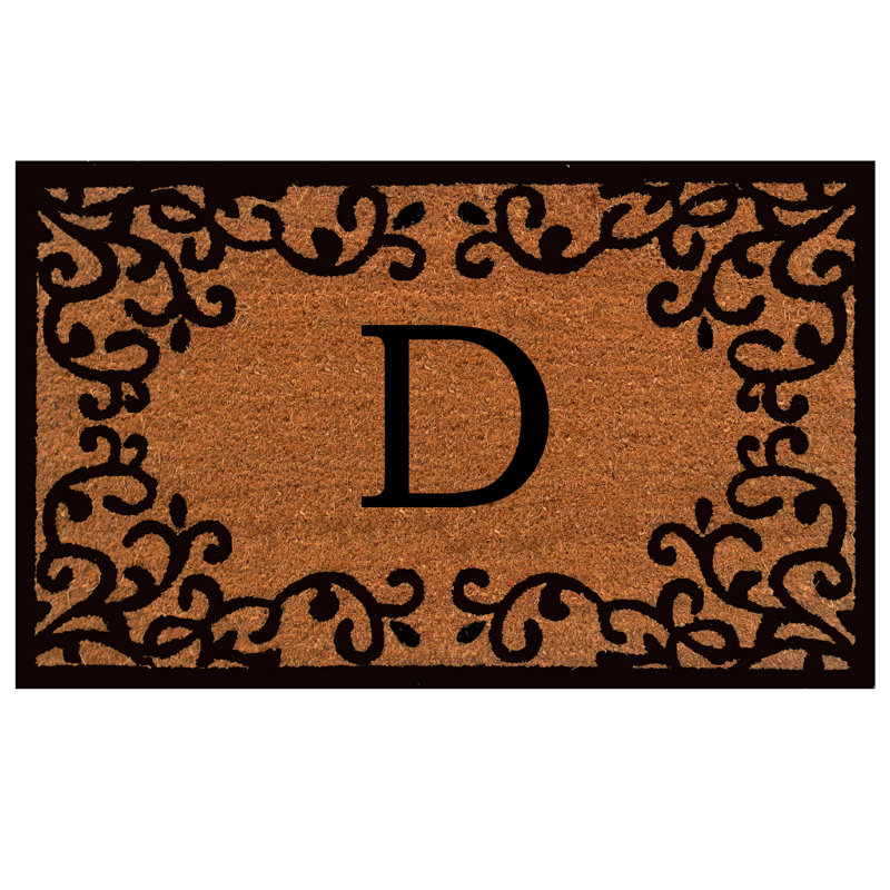 Salguero Non-Slip Outdoor Doormat, D, Rectangle 17" x 29"