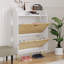 16 Pair Flip Down Shoe Storage