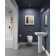 33.8" Tall White Rectangular Vitreous China Pedestal Bathroom Sink with Overflow