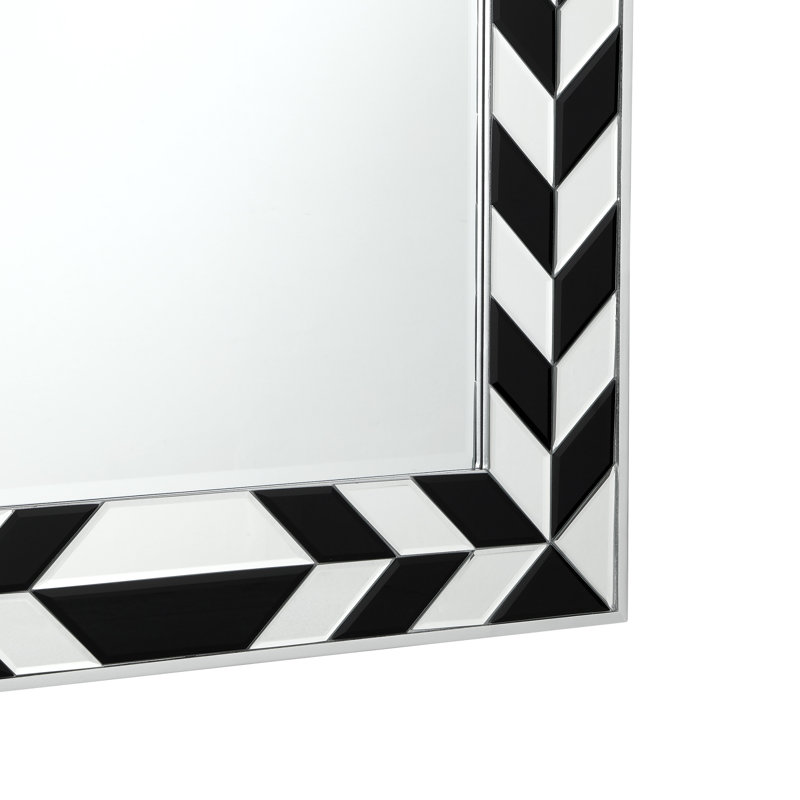 Inspired Home Milania Elegant Design Wall Mirror for Bedroom
