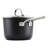 KitchenAid Hard-Anodized Induction Nonstick Saucepan with Lid, 3-Quart