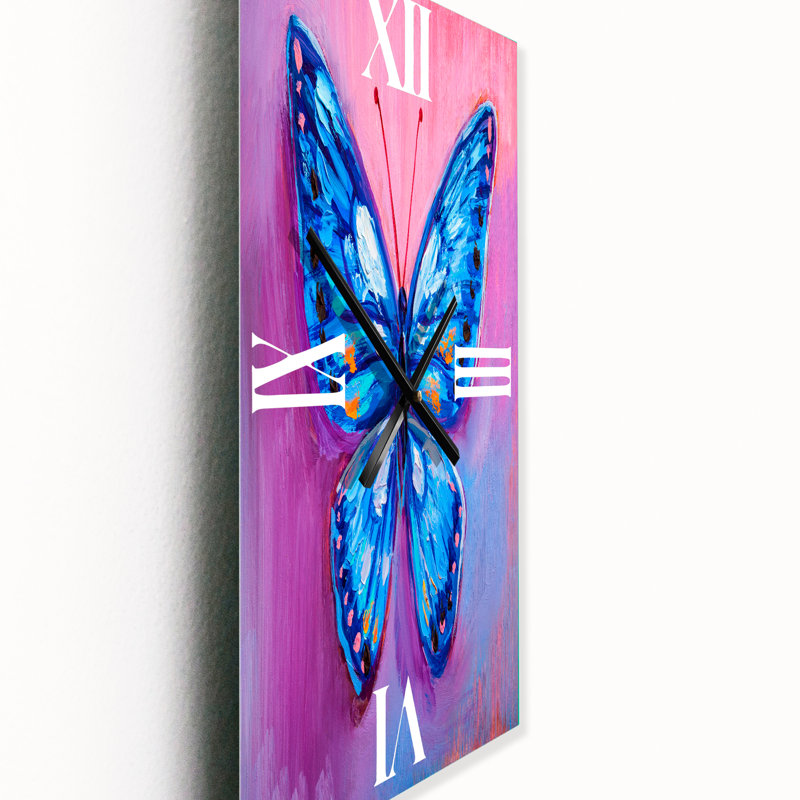 Horloge murale papillon I, Grand
