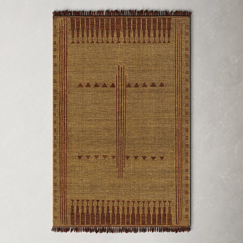 Alfi Oriental Indoor Rug, Rectangle 5' x 7'6"