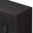 2 Door Wooden Storage Cabinet Accent Cabinet with Metal Leg Featuring Two-tier Storage