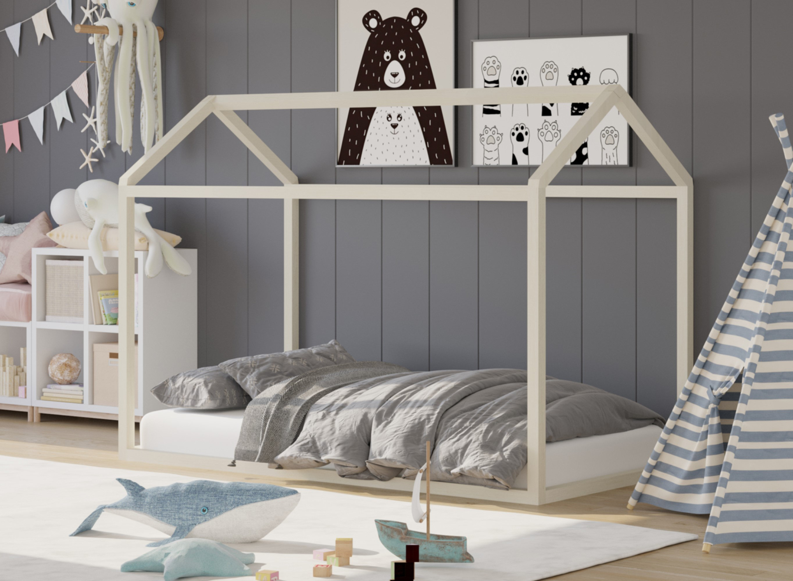 Twin Bed for Kids: 12 Color Combinations - Nurture