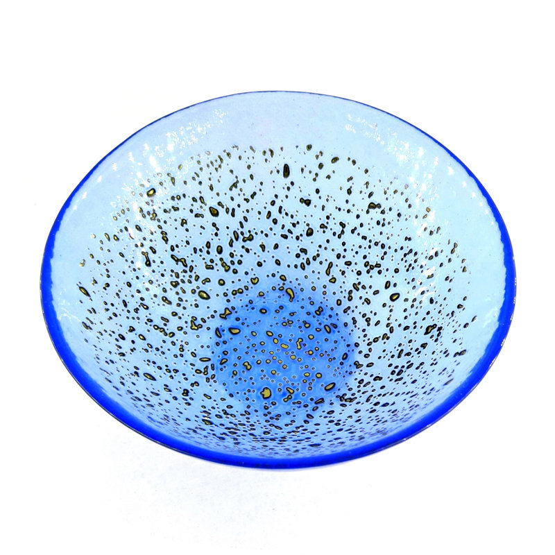 8 oz. Soup Bowl, Indigo/Bronze
