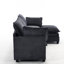 Salon confortable avec revêtement en velours et structure solide - assise profonde-135197861