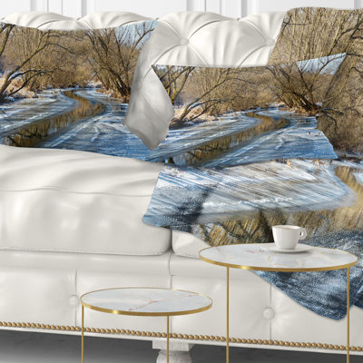 Reversible Throw Pillow