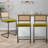 Georgios Velvet Upholstered Cane Back Bar & Counter Stool-2064843734-2070465700