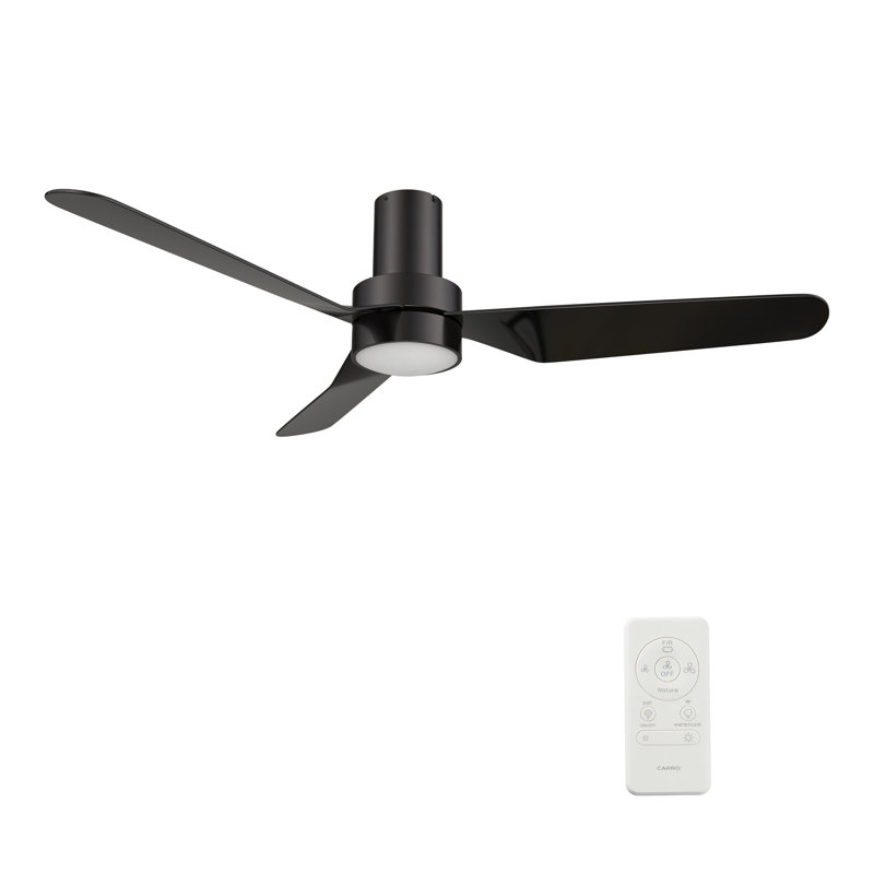Madrid 52'' Smart Ceiling Fan with Remote, Light Kit Included,Works with Google Assistant and Amazon Alexa,Siri Shortcut.