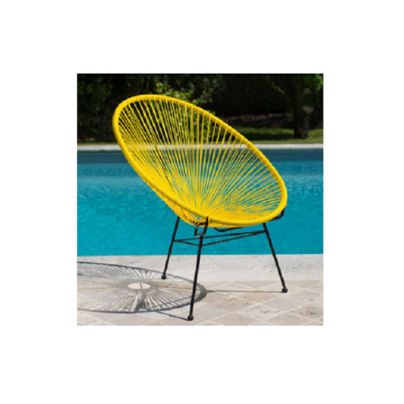 Chaise Acapulco, Jaune