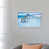 White Framed