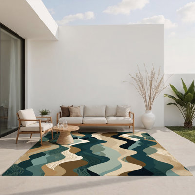 Tapis intérieur et extérieur Stellar Serenity
