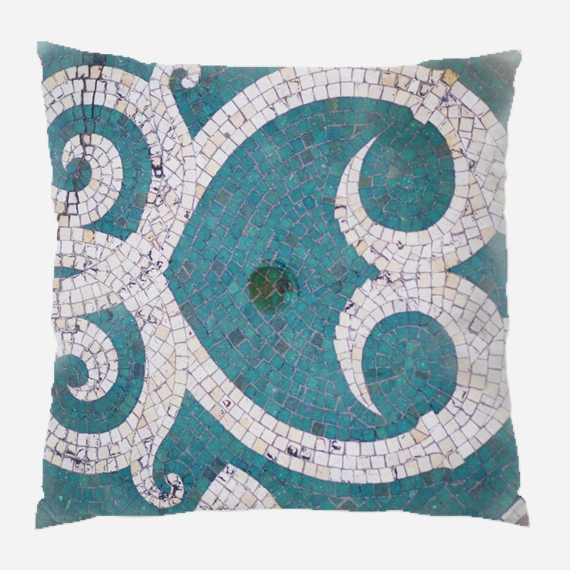 Decor Geometric Microsuede Reversible Throw Pillow