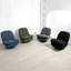 Fauteuil inclinable pivotant à 360 ° Chenille